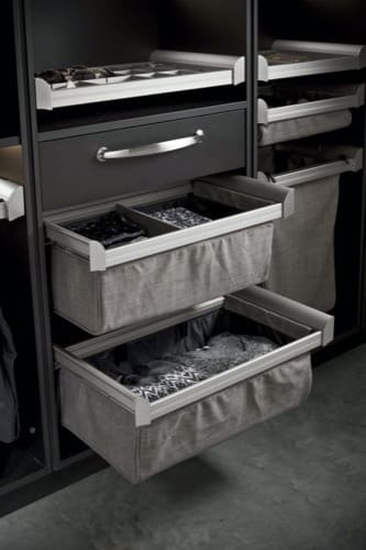 Engage Pull-Out Shoe Organizer with Full Extension Slides by Hafele